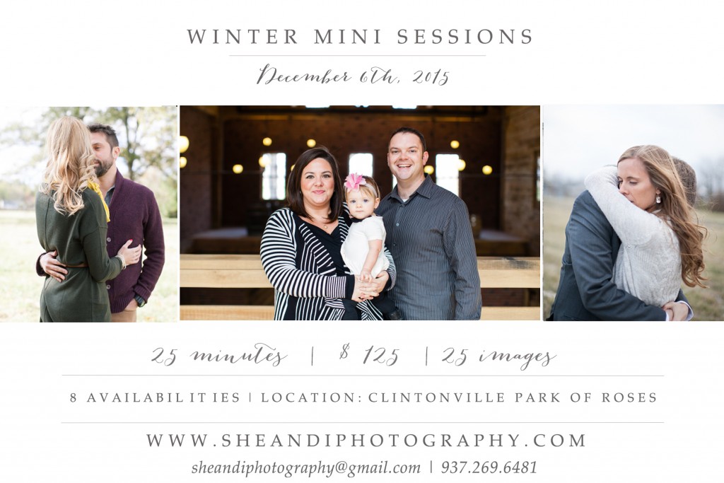 Mini Session Promo